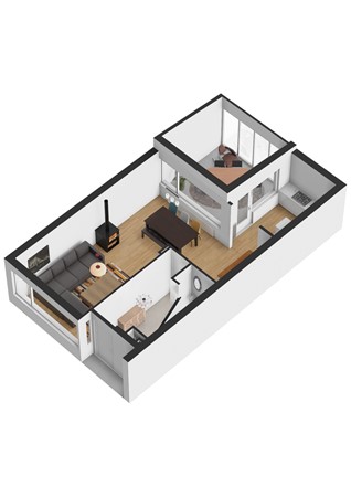 Floorplan - Woenselsestraat 303, 5623 EC Eindhoven